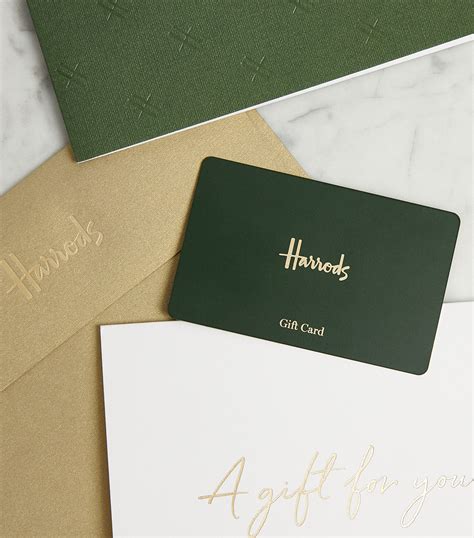 harrods gift vouchers.